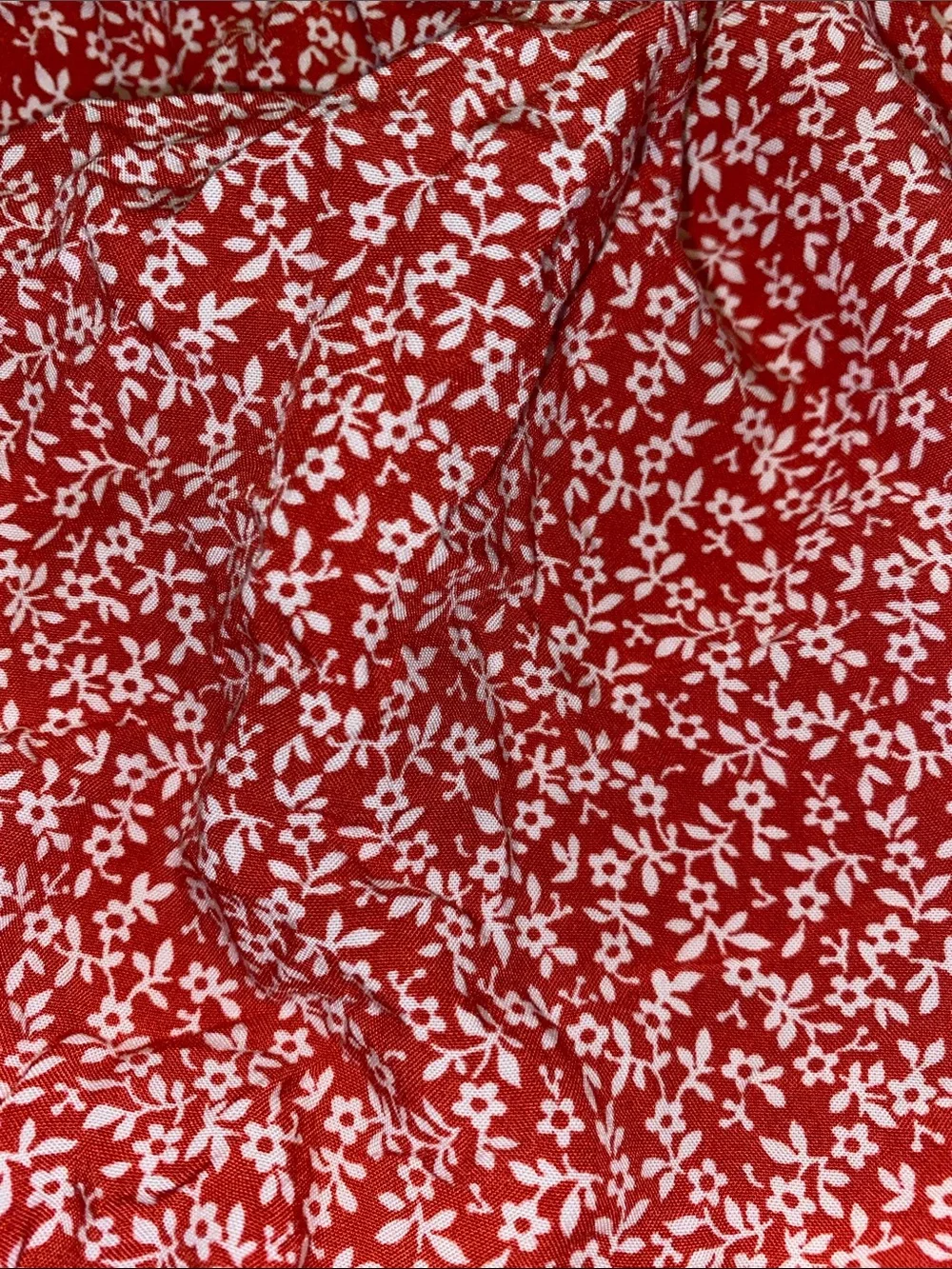 Gap Teen Mix-Print Flutter Sleeve Smock Top” in Red Floral Girls Size 12